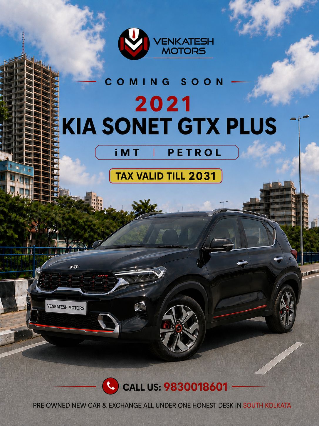 2021 KIA SONET IMT GTX PLUS