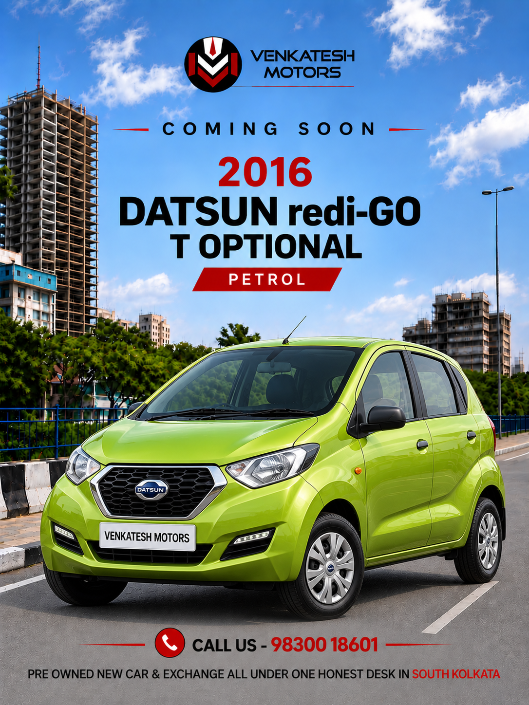 2016 Datsun Redi -GO T (O)