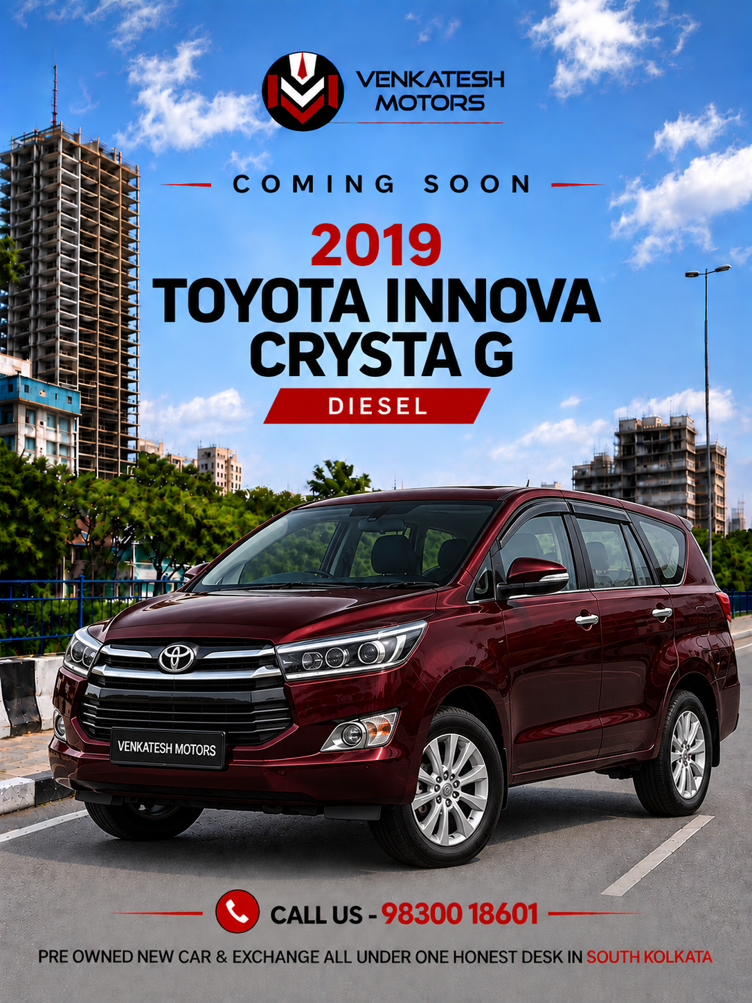 2019 Toyota Innova Crysta G