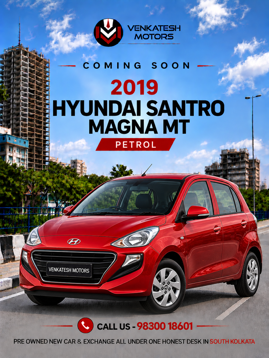 2019 Hyundai Santro magna MT