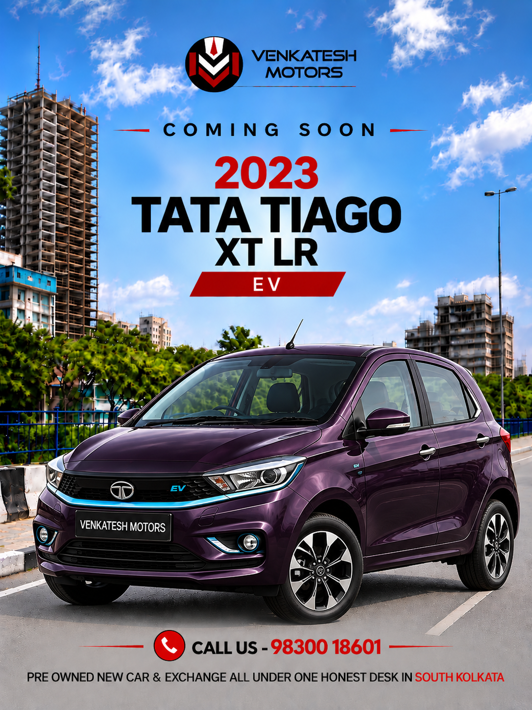 2023 Tata Tiago EV XT LR
