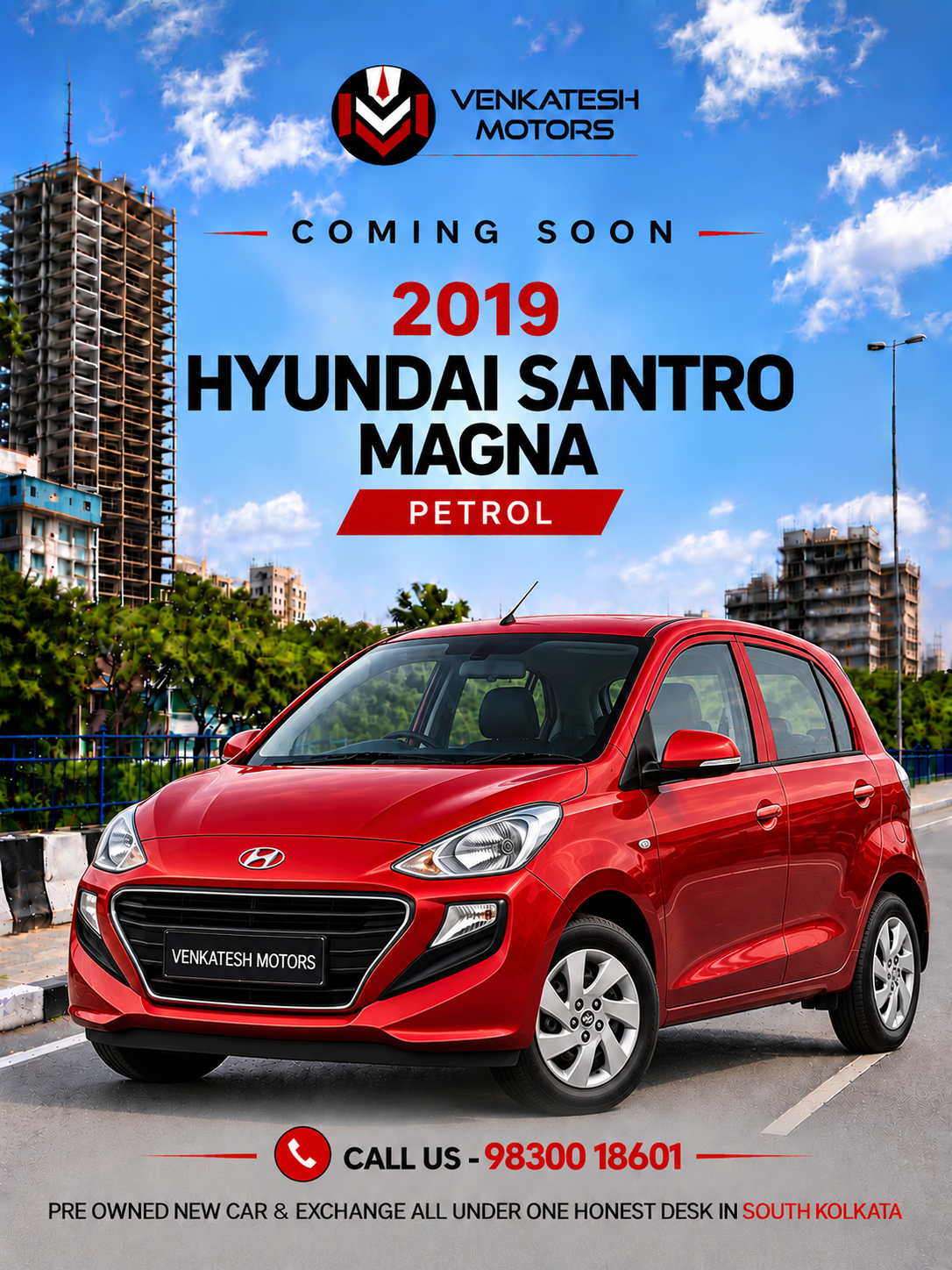 2019 Hyundai Santro magna MT